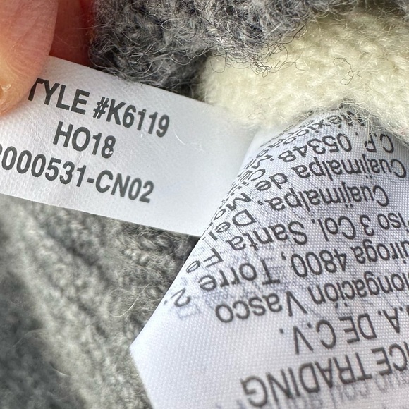 Madewell Heart Dot Balloon Sleeve Pullover Sweater Sz XS - Picture 7 of 13